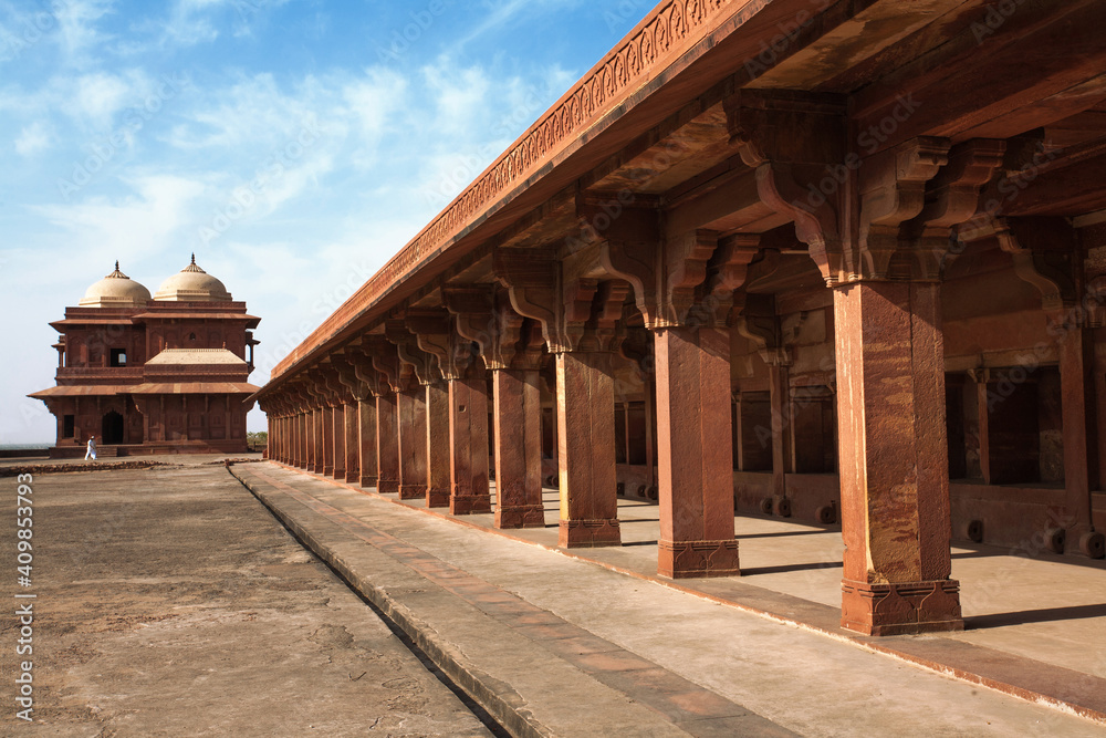 FATHEPUR SIKRI, Which the best preserved collections of Mughal architecture in AGRA, INDIA