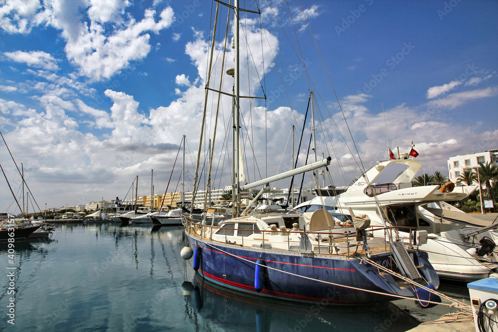 Yachthafen in Tunesien