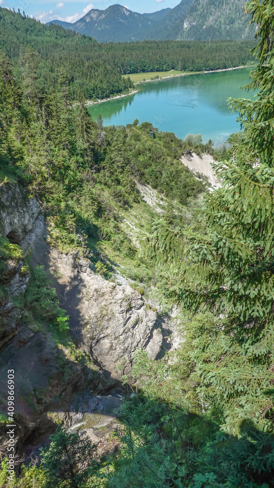 Fototapeta premium Sylvensteinstausee