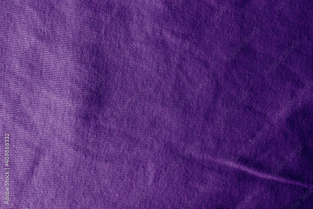 Fototapeta premium Close up of the purple organza macro fabric texture