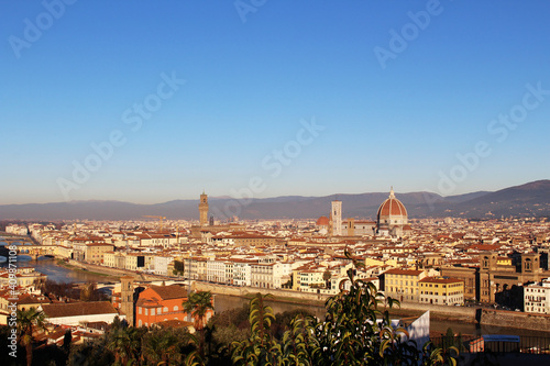 海外旅行 イタリア フィレンツェ ミケランジェロ広場から撮影した展望007