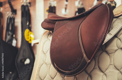 Horse Saddle Equestrian Retail Store Product