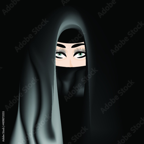 Portrait of a Muslim Woman