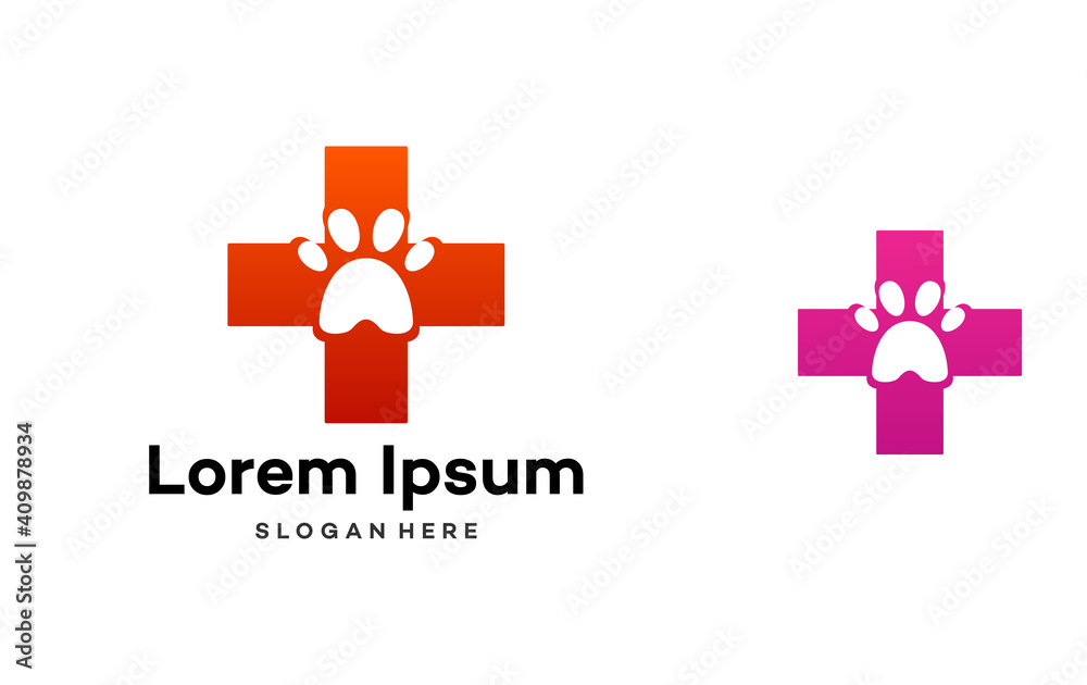 Pet Animal Health Icon Logo Design Element