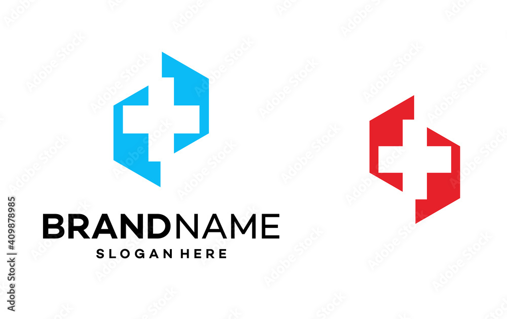 Obraz premium Health Medical Icon Logo Design Element