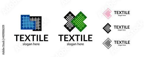 Modern textile logo