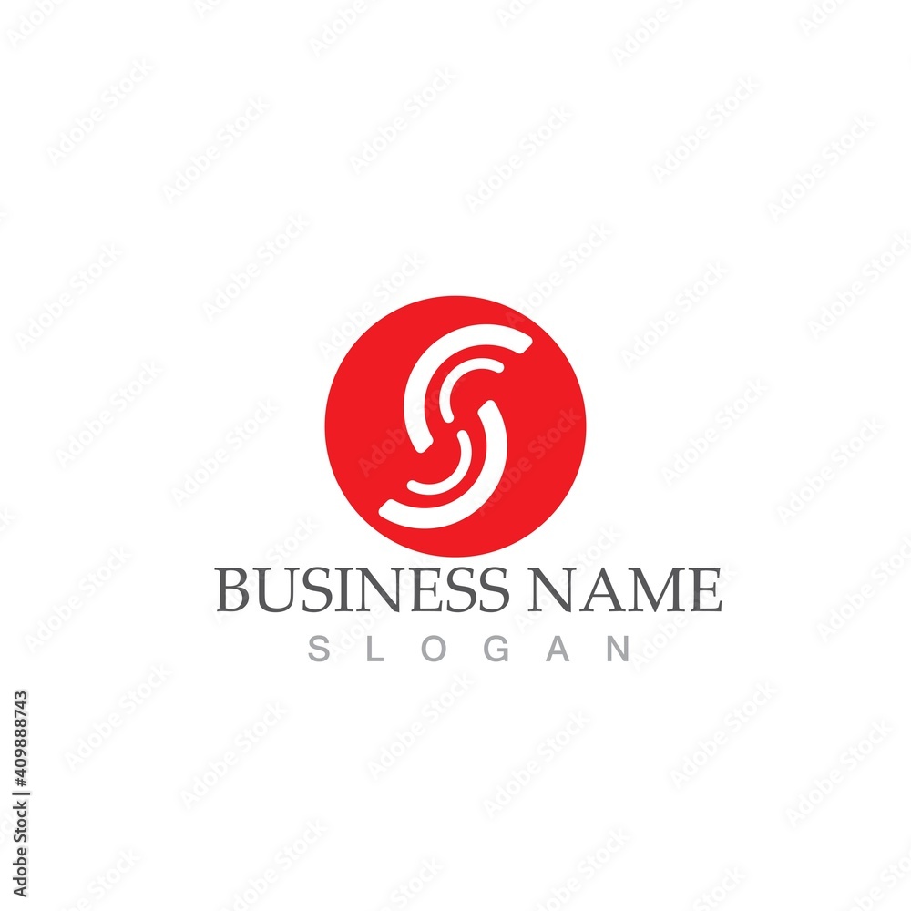 Business corporate S letter logo Business corporate S letter logo