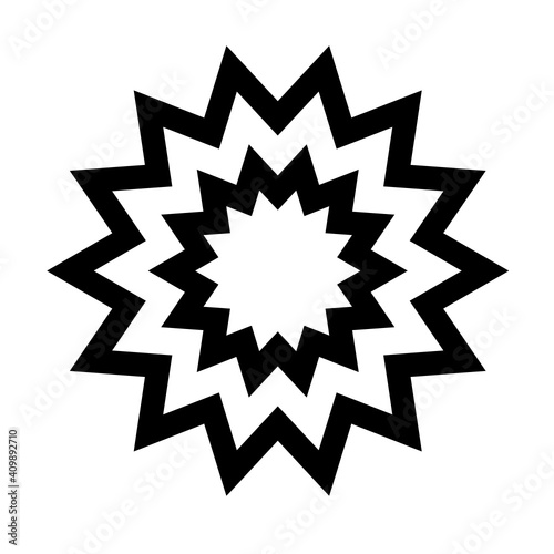 Cartoon explosion vector