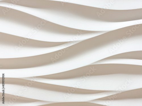 Wavy lines form three-dimensional gypsum dunes