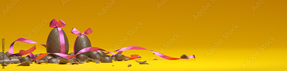 bandeau pour fête de pâques Stock Illustration | Adobe Stock