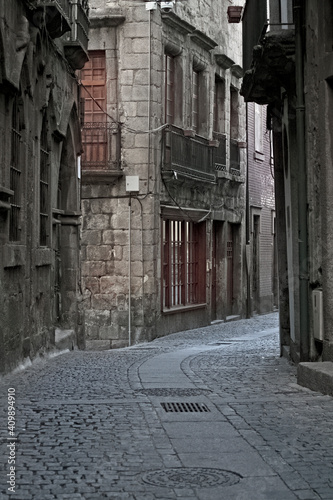 Typical narrow street