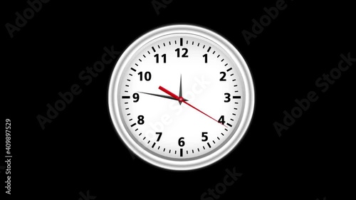 Wallpaper Mural Clock animation countdown timer Torontodigital.ca