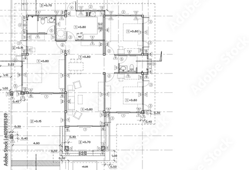 Write a blueprint architecture for building.