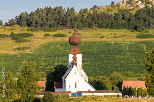 church in Zehra, Spis region, Slovakia photo