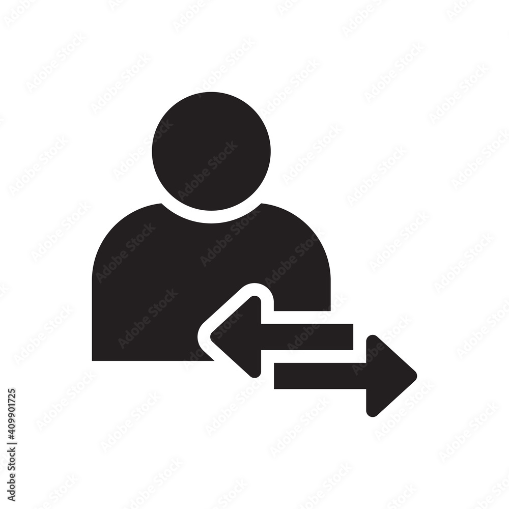 person exchange icon - person transfer icon person exchange icon - person transfer icon
