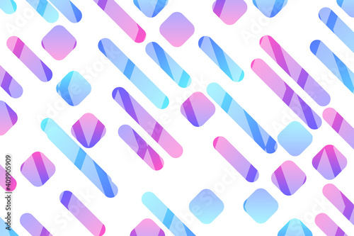 Futuristic cover design for notebook paper, copybook brochures, book, magazine, print. Geometric abstract background with gradient multicolor elements. Colored pattern.