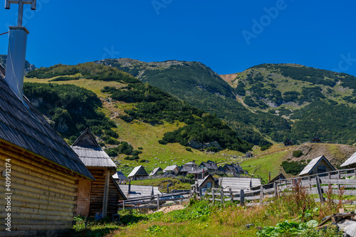 village in the mountains