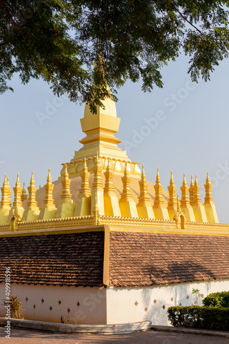 Golden stupa photo