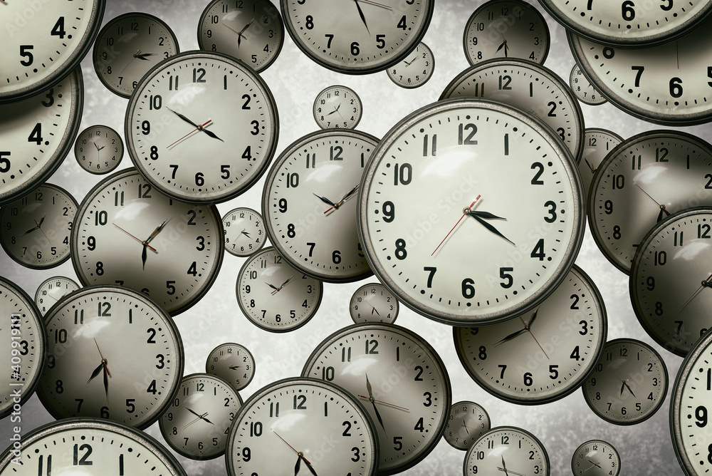 Background with clocks. Time concept. Background with clocks. Time concept.