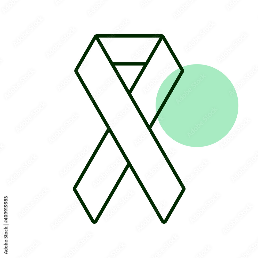 Aids vector icon. Medical sign