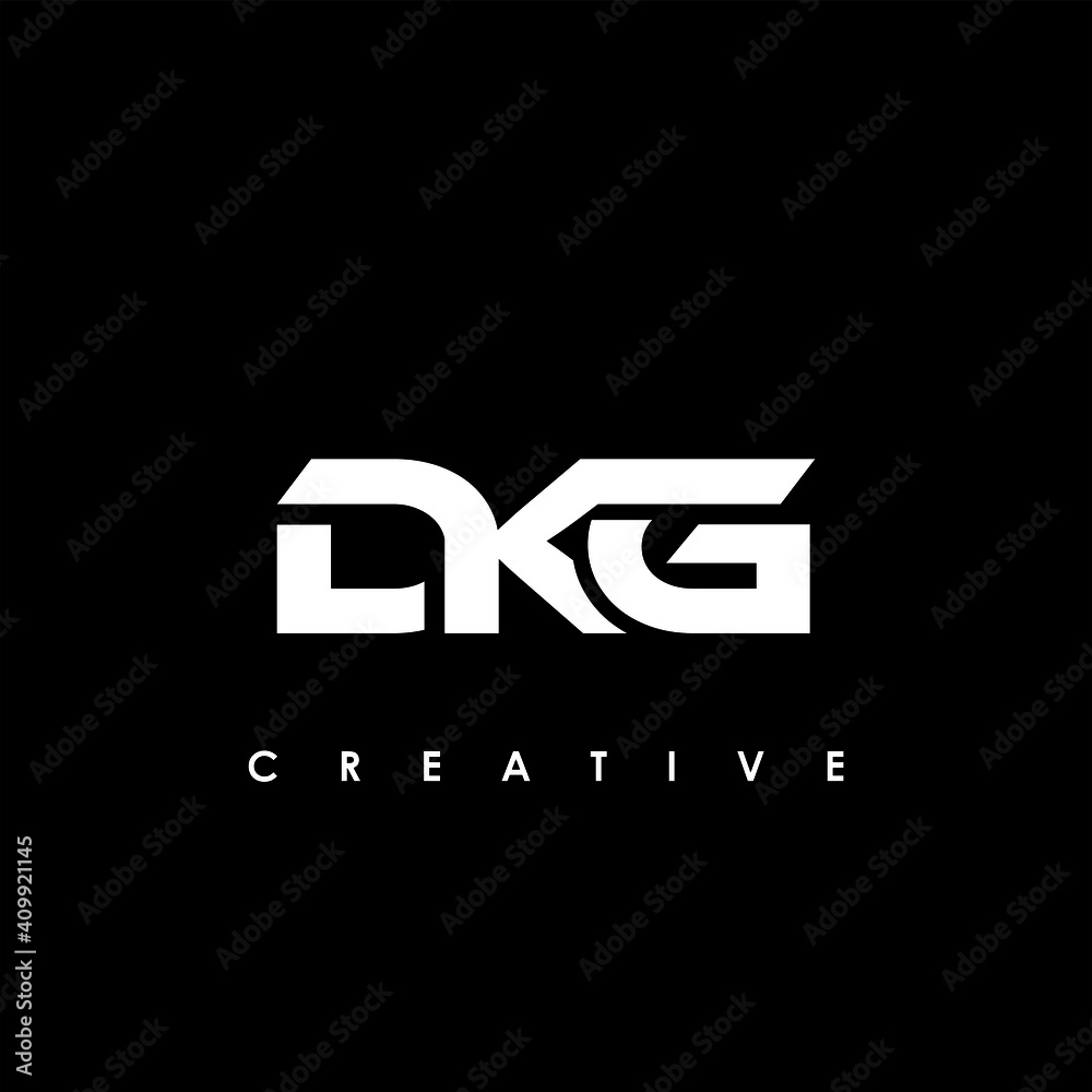DKG Letter Initial Logo Design Template Vector Illustration DKG Letter Initial Logo Design Template Vector Illustration