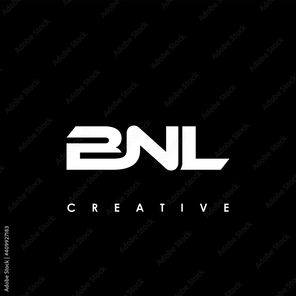 BNL Letter Initial Logo Design Template Vector Illustration BNL Letter Initial Logo Design Template Vector Illustration