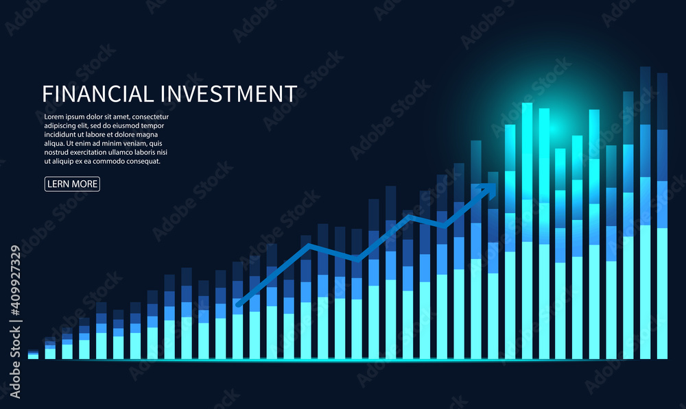 graph candle stick graph chart of stock market investment trading, Bullish point, Bearish point. trend of graph vector design-01