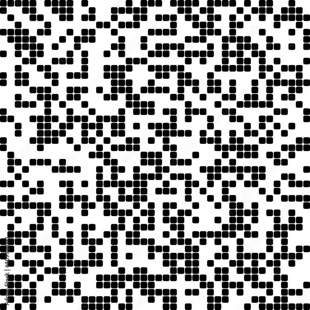 Modern geometric black white background of seamless with squares pixel. Gorgeous graphic image template monochrome tone. Abstract vector Illustration eps10 for your business brochure, fabric pattern Modern geometric black white background of seamless with squares pixel. Gorgeous graphic image template monochrome tone. Abstract vector Illustration eps10 for your business brochure, fabric pattern