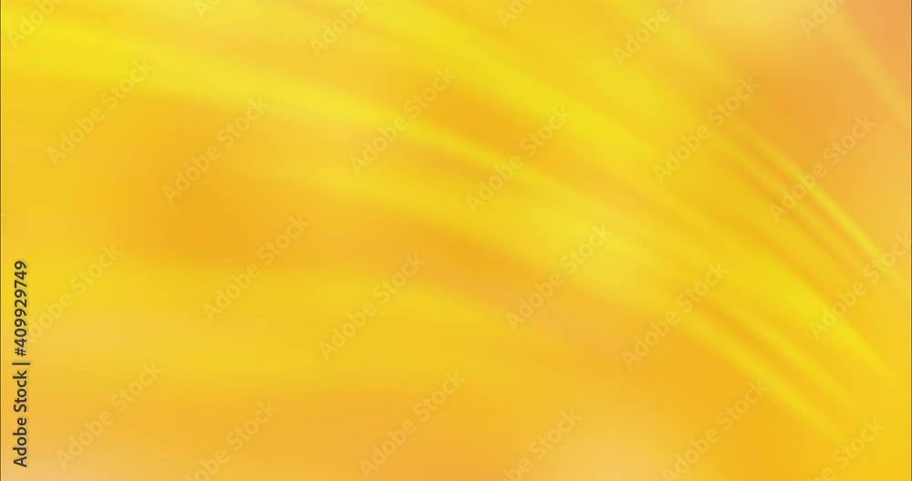 4K looping light yellow blur flowing video. Colorful fashion clip in liquid style with gradient. Film business advertising. 4096 x 2160, 60 fps. Codec Photo JPEG.