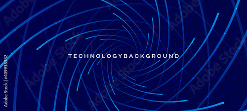 Abstract futuristic technology background . 3d rendering vector illustration .  