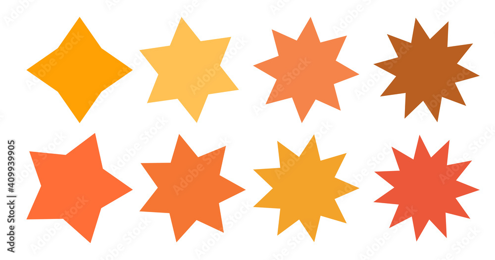 Set of vector starburst, sunburst badges. Collection blue different gradient color. Simple style Vintage labels. Design elements. Colored stickers. Vector illustration eps10 of types and colors icon Set of vector starburst, sunburst badges. Collection blue different gradient color. Simple style Vintage labels. Design elements. Colored stickers. Vector illustration eps10 of types and colors icon