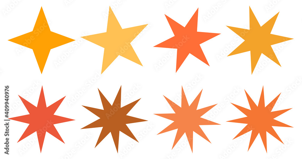 Set of vector starburst, sunburst badges. Collection blue different gradient color. Simple style Vintage labels. Design elements. Colored stickers. Vector illustration eps10 of types and colors icon Set of vector starburst, sunburst badges. Collection blue different gradient color. Simple style Vintage labels. Design elements. Colored stickers. Vector illustration eps10 of types and colors icon