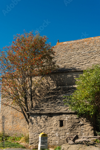 a house at the gebier de jonc in France photo