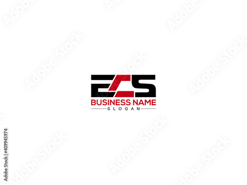 ECS Logo And Illustrations Design For Business photo