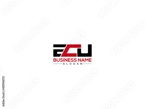 ECU Logo And Illustrations Design For Business