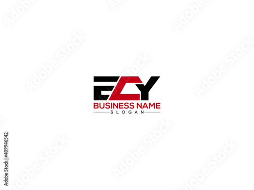 ECY Logo And Illustrations Design For Business photo