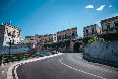 fantastic view on ostuni in puglia