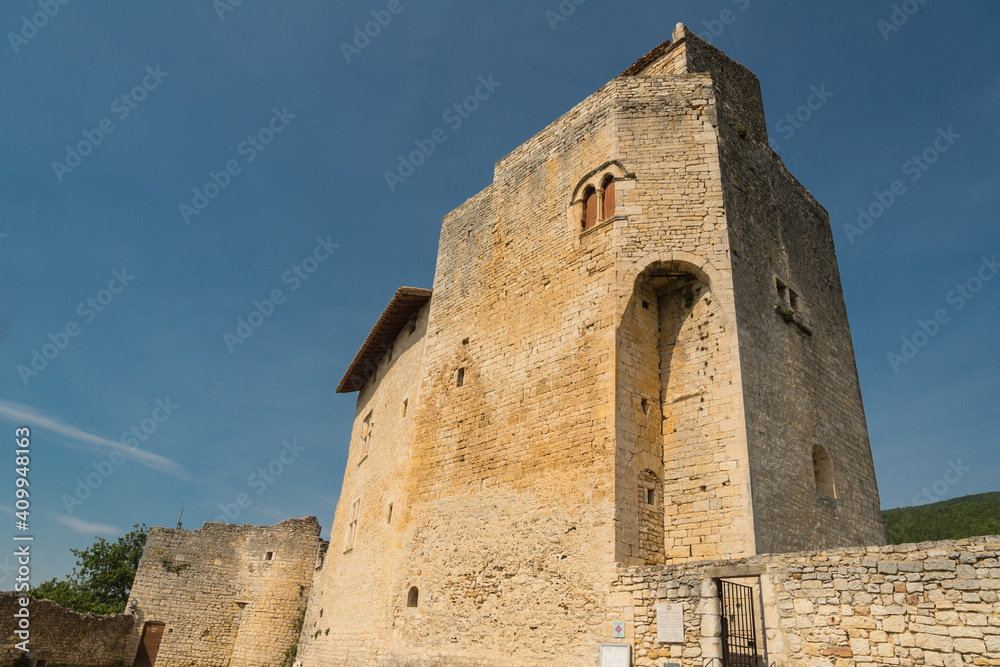 ancient buildings in a little french village ancient buildings in a little french village