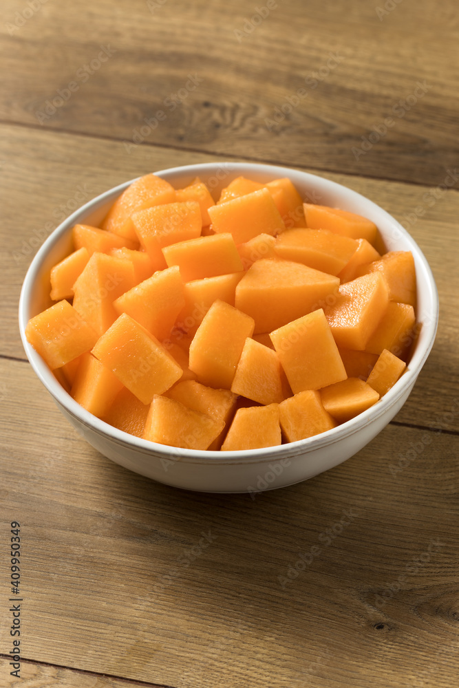 Homemade Raw Organic Cantaloupe Homemade Raw Organic Cantaloupe