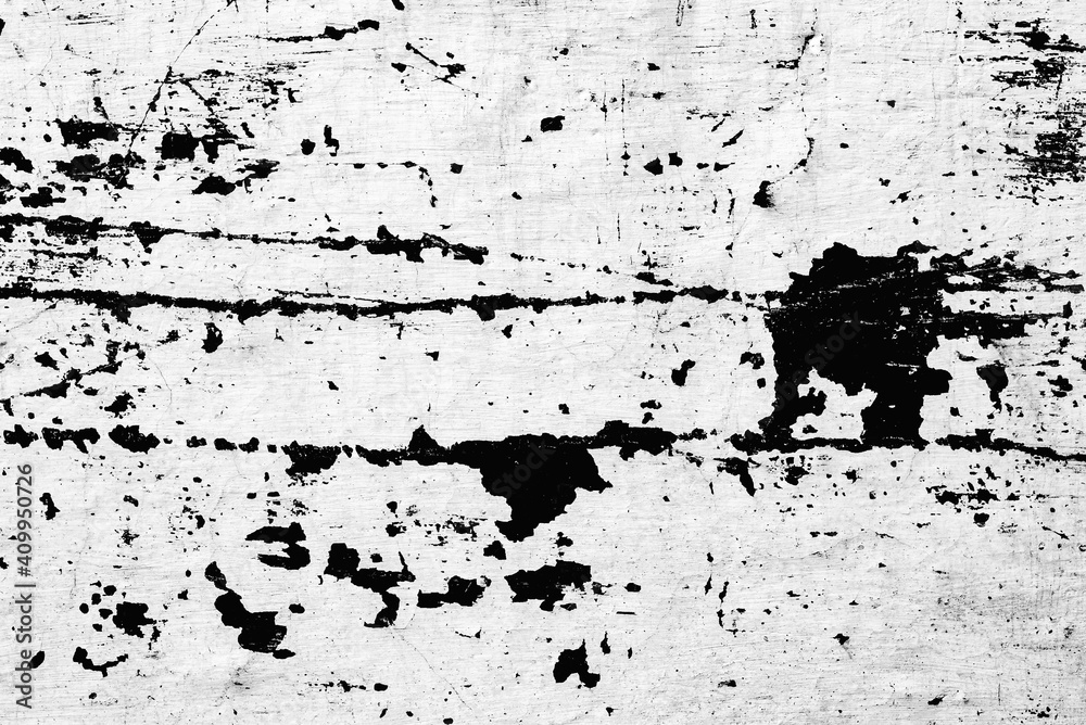 Fototapeta premium Texture of a concrete wall with cracks and scratches which can be used as a background