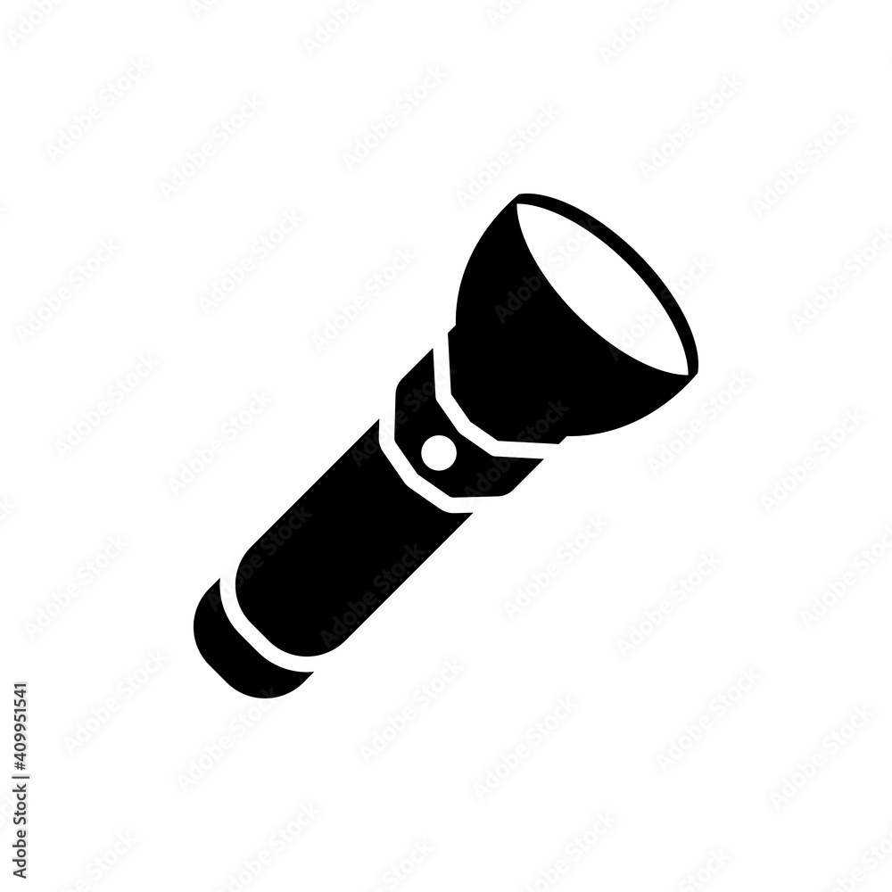 flashlight icon vector illustration design flashlight icon vector illustration design