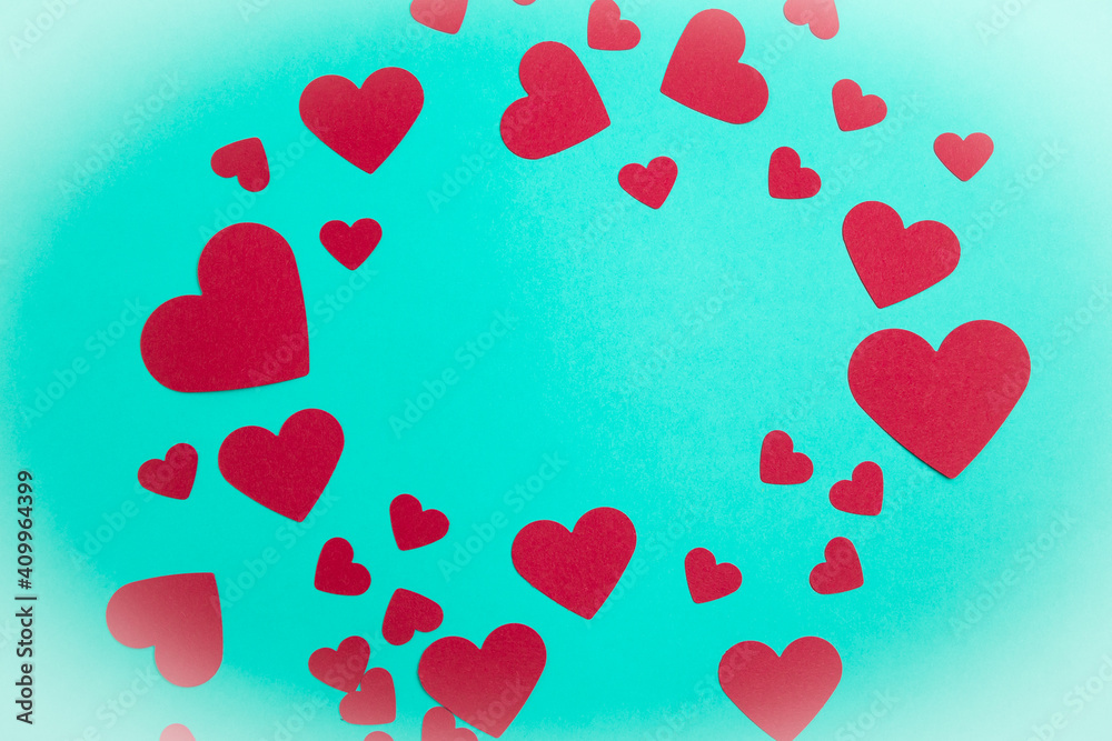 Valentines Day background.  greeting card mock up