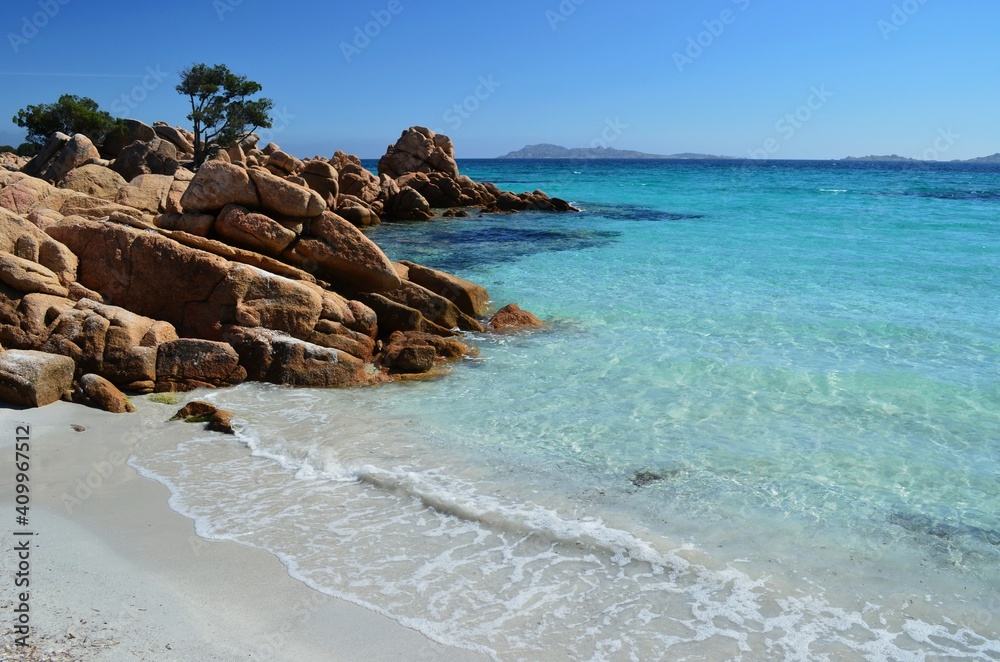 Sardinien, Costa Smeralda, Strand, Buch, Meer, Sommer, Urlaub, Reise, Erholung, Italien, Küste, Beach, Wasser