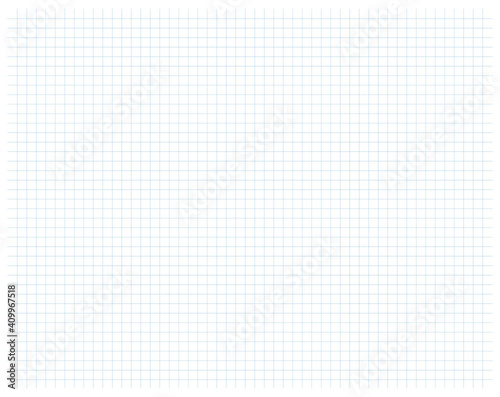 Dotted square paper surface grid vector illustration. Squared texture cage mathematics background. Square wide lined sheet notebook paper.