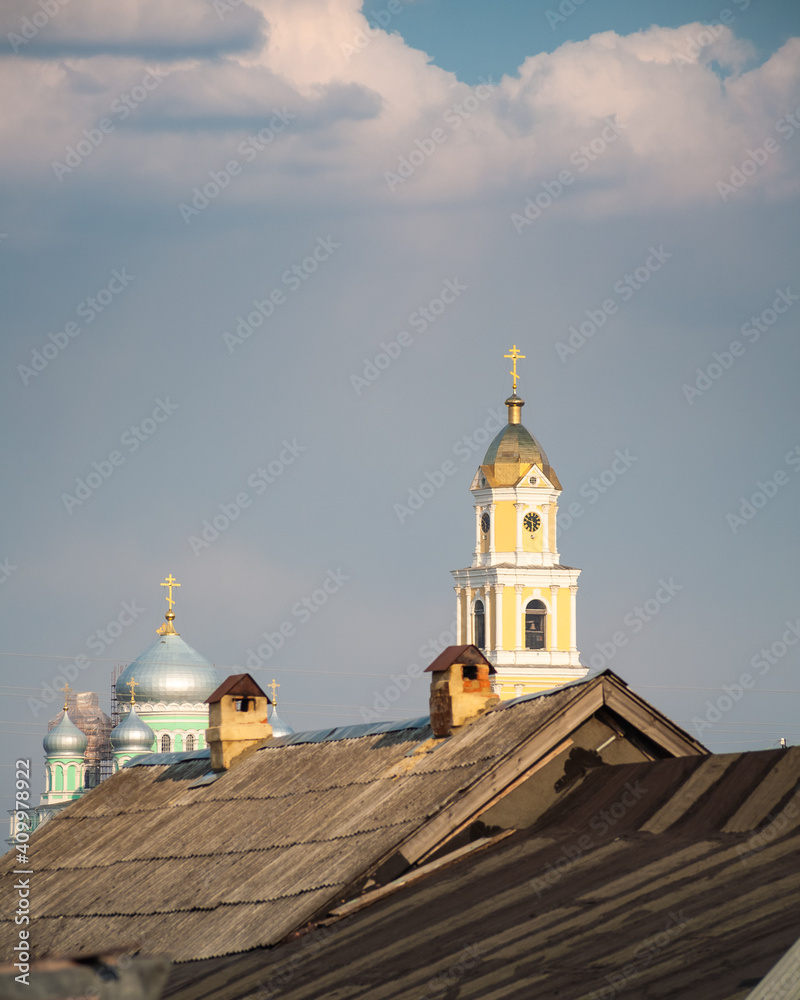 Diveevo in spring. Holy Trinity Seraphim-Diveyevsky Monastery
