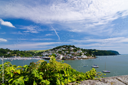 Bilde på lerret Dart Marina Viewed from Dartmouth