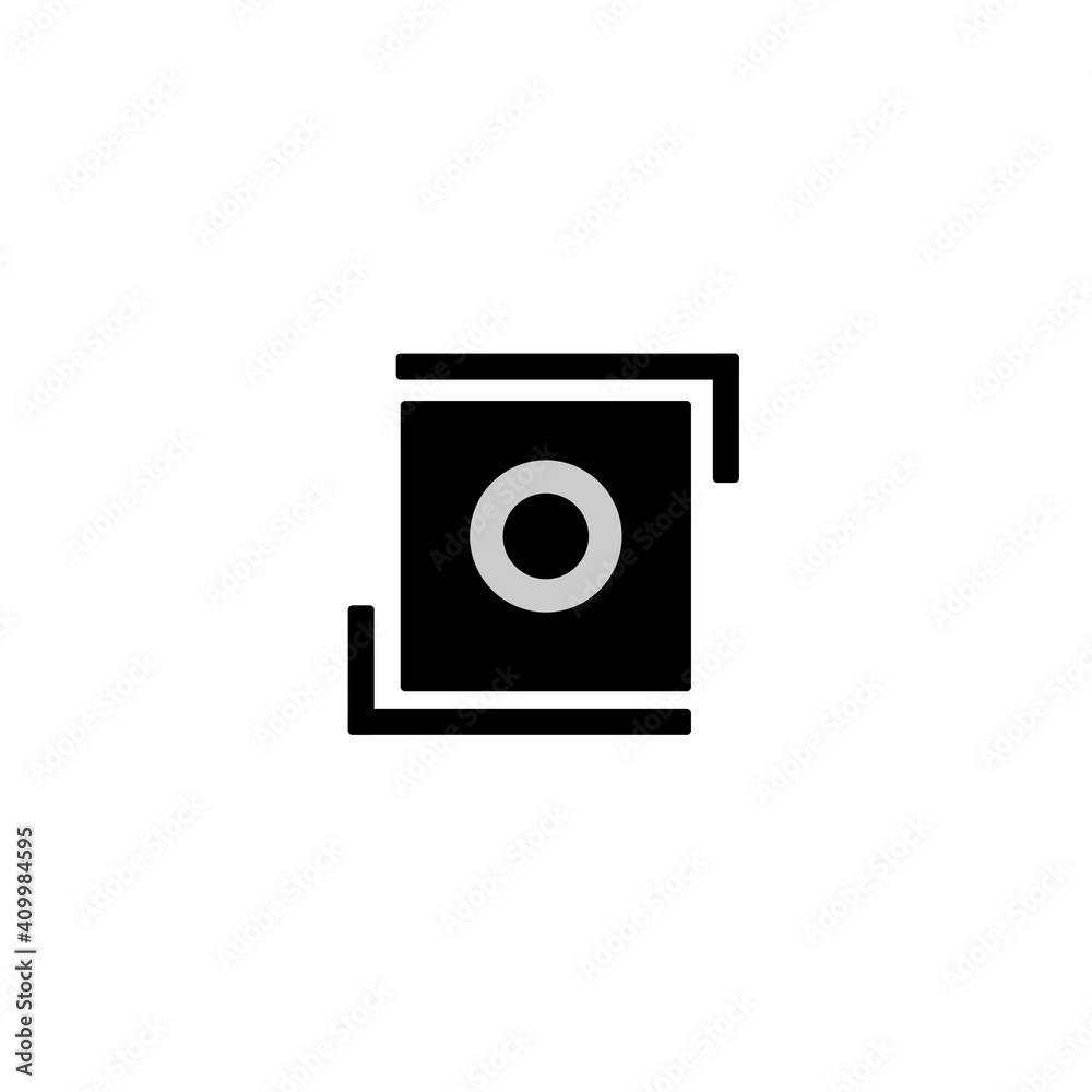 Isolated photo icon. Vector drawing. Isolated photo icon. Vector drawing.