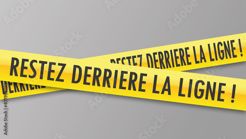 Logo restez derrière la ligne.