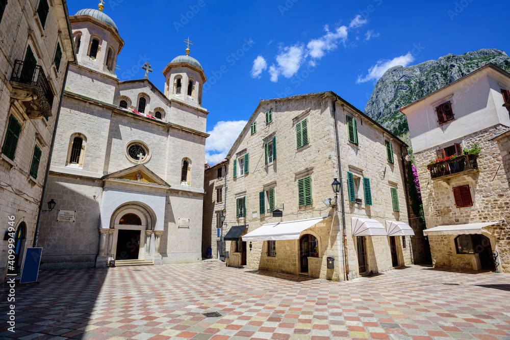 Historical Kotor Old town, Montenegro