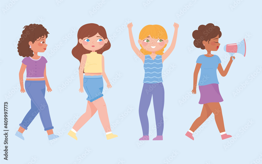 womens day, group female empowerment movement womens day, group female empowerment movement
